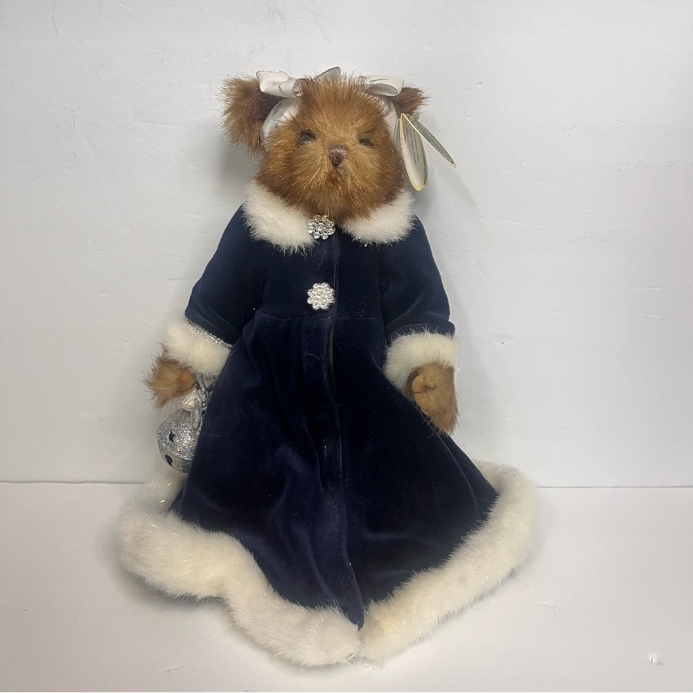 vintage sandra bear bearington collection bear christmas 14 inch‎ in box